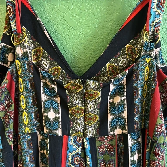 Paisley sundress with fitted bodice. Soft & super comfortable. - Picture 2 of 8